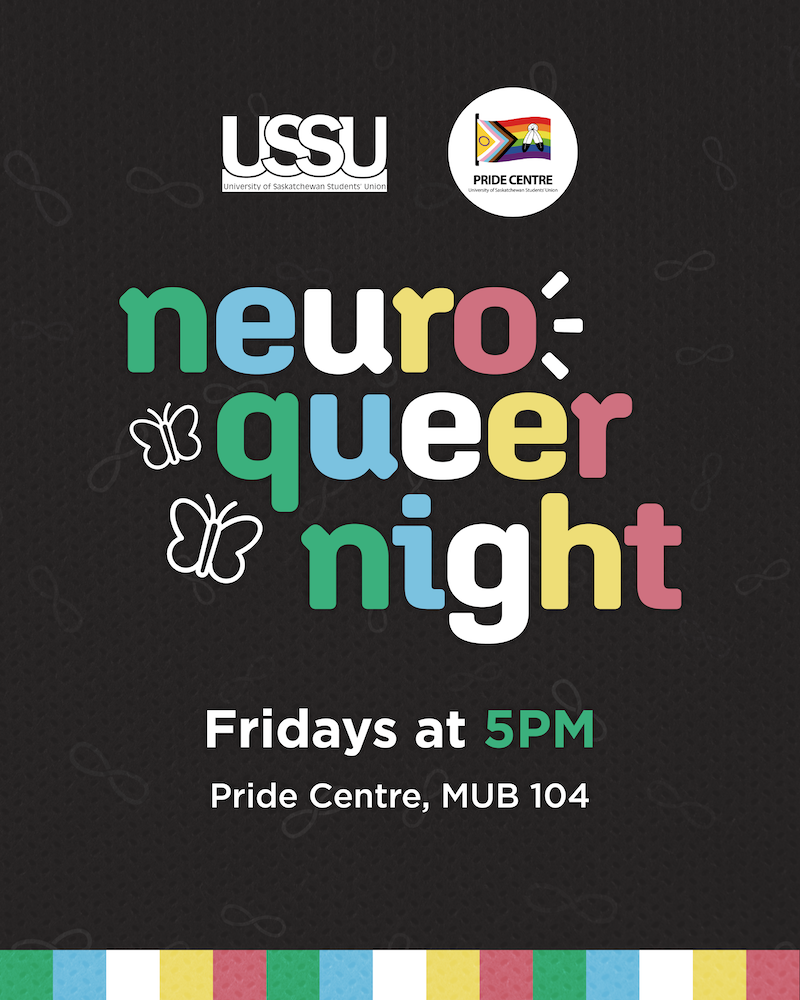 Pride Centre Neuro Queer Night - Fridays at 5pm